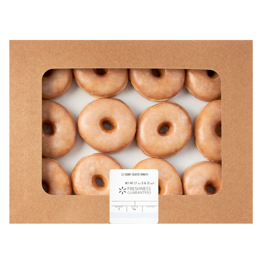 Glazed Donuts 27 Oz 12 Count Freshness Guaranteed