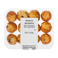 Baked Mini Blueberry Muffins 11.8 Oz 12 Count Freshness Guaranteed