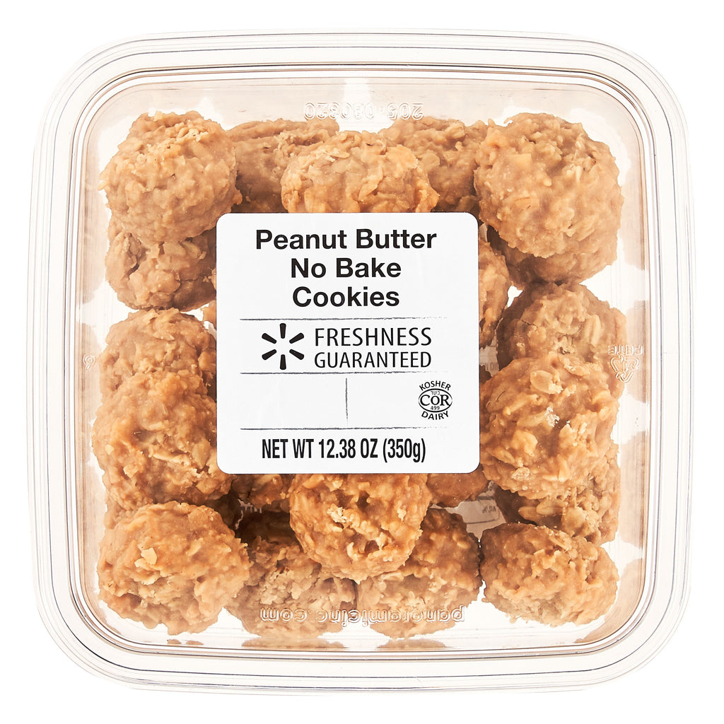Peanut Butter No Bake Cookies 12.38 Oz 22 Count Freshness Guaranteed