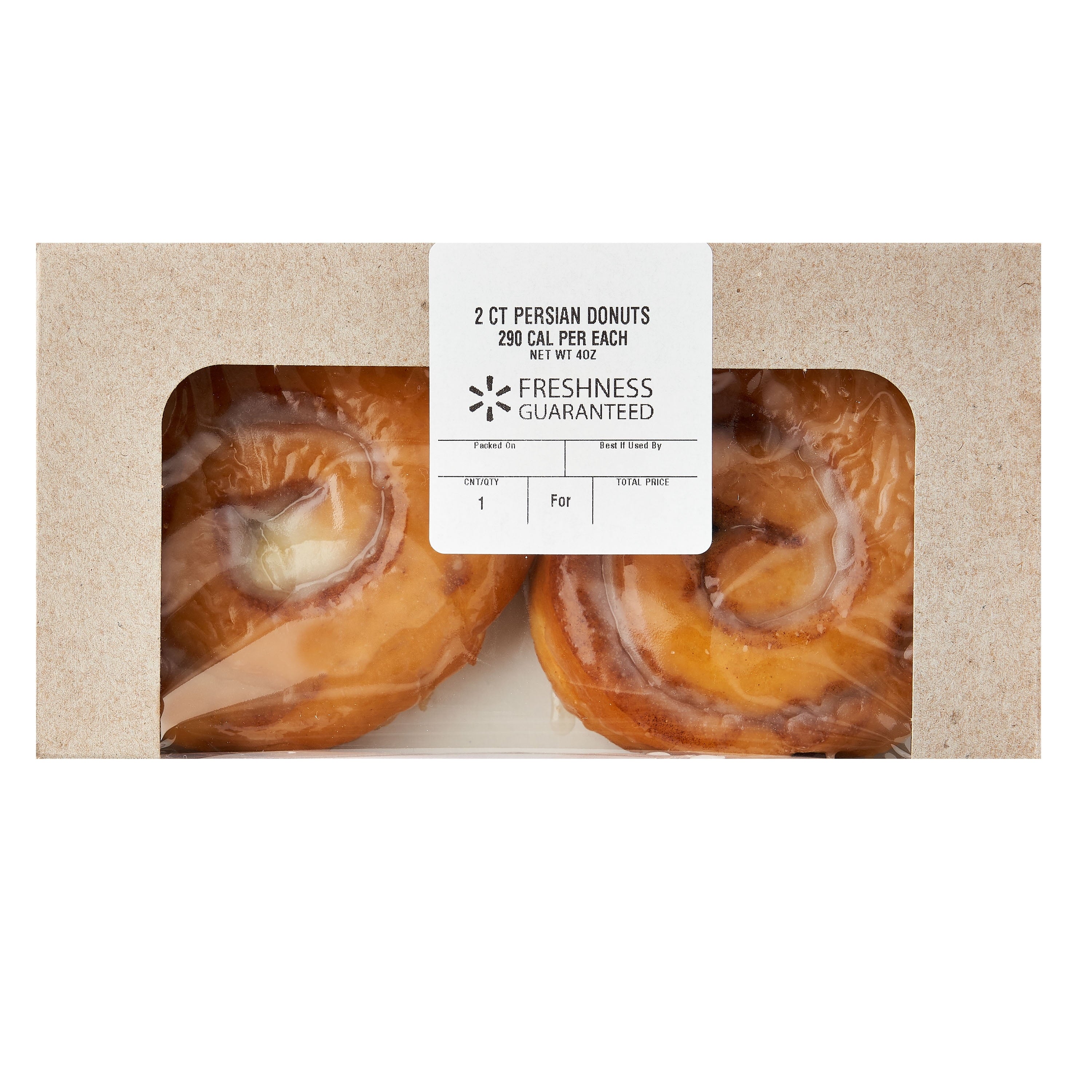 Persian Cinnamon Donuts 4 Oz 2 Count Freshness Guaranteed