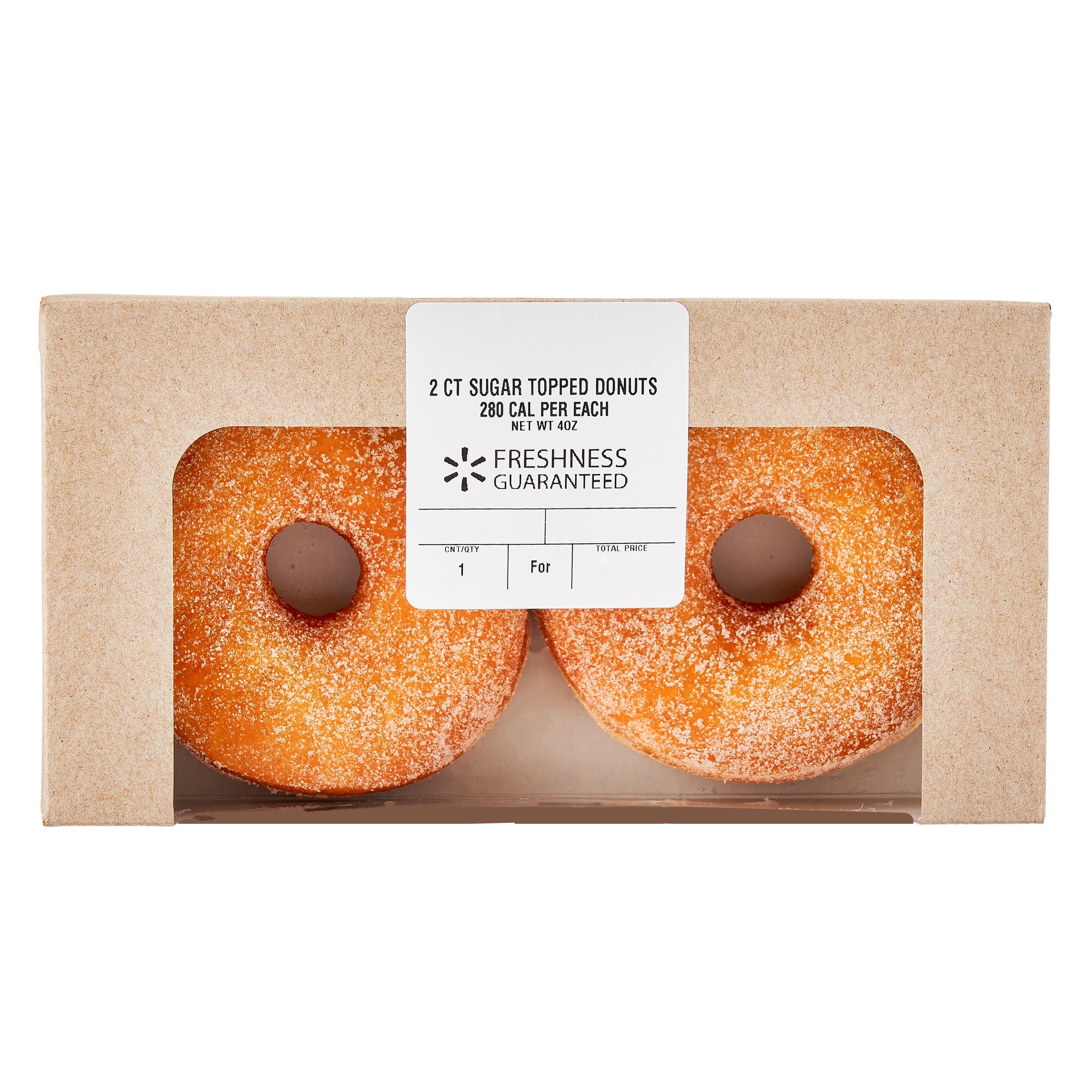 Sugar Topped Donuts 4 Oz 2 Count Freshness Guaranteed