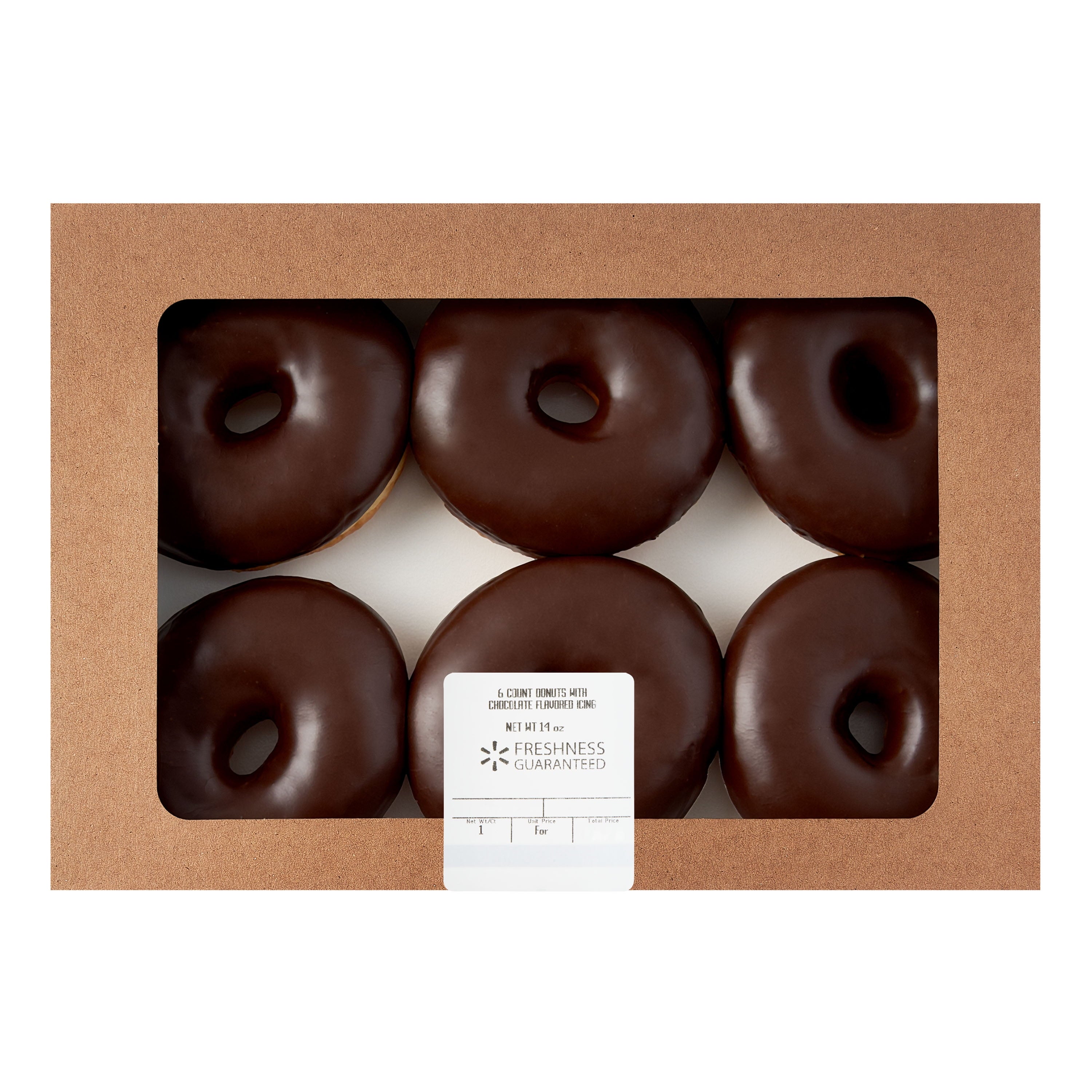 Chocolate Donuts 14 Oz 6 Count Freshness Guaranteed
