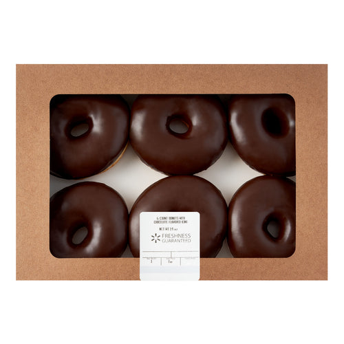 Chocolate Donuts 14 Oz 6 Count Freshness Guaranteed