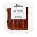 Yellow Cake Square With Chocolate Icing 6 Oz Freshness Guaranteed