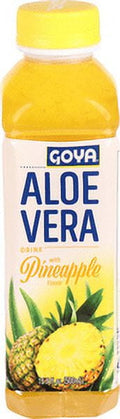 Goya Aloe Vera Drink Pineapple 16.9 fl oz Bottle