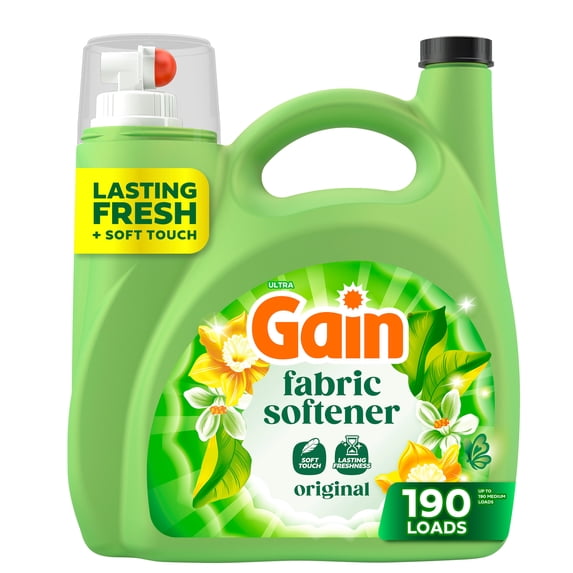 Gain Liquid Fabric Softener Original Scent 140 fl oz 190 Loads