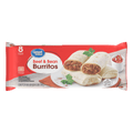 Great Value Beef & Bean Burritos Frozen 8 Count 32 Oz