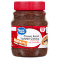 Great Value Classic Roast Naturally Caffeinated Medium Instant Coffee 8 oz Jar