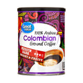 Great Value Colombian Naturally Caffeinated Medium Dark Roast Ground Coffee 9.6 oz Canister