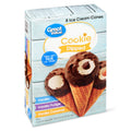 Great Value Cookie Dipped Ice Cream Cones Variety Pack 8 Count 36.8 Fl Oz