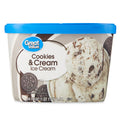Great Value Cookies & Cream Ice Cream 48 Fl Oz