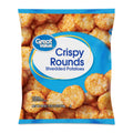 Great Value Crispy Rounds Shredded Potatoes Frozen 30 Oz