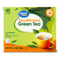 Great Value Decaffeinated Green Tea Bags 1.9 oz 40 Count
