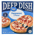 Great Value Deep Dish Pepperoni Frozen Pizza 11.2 Oz 2 Count