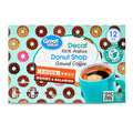 Great Value Decaf Donut Shop Medium Roast Ground Coffee Pods 12 Count