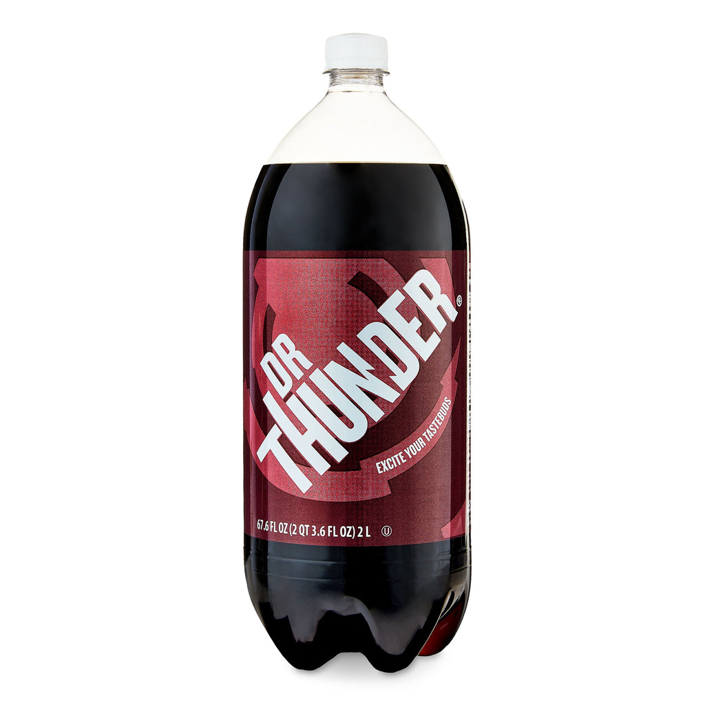 Great Value Dr Thunder Soda Pop Bottle 2 L