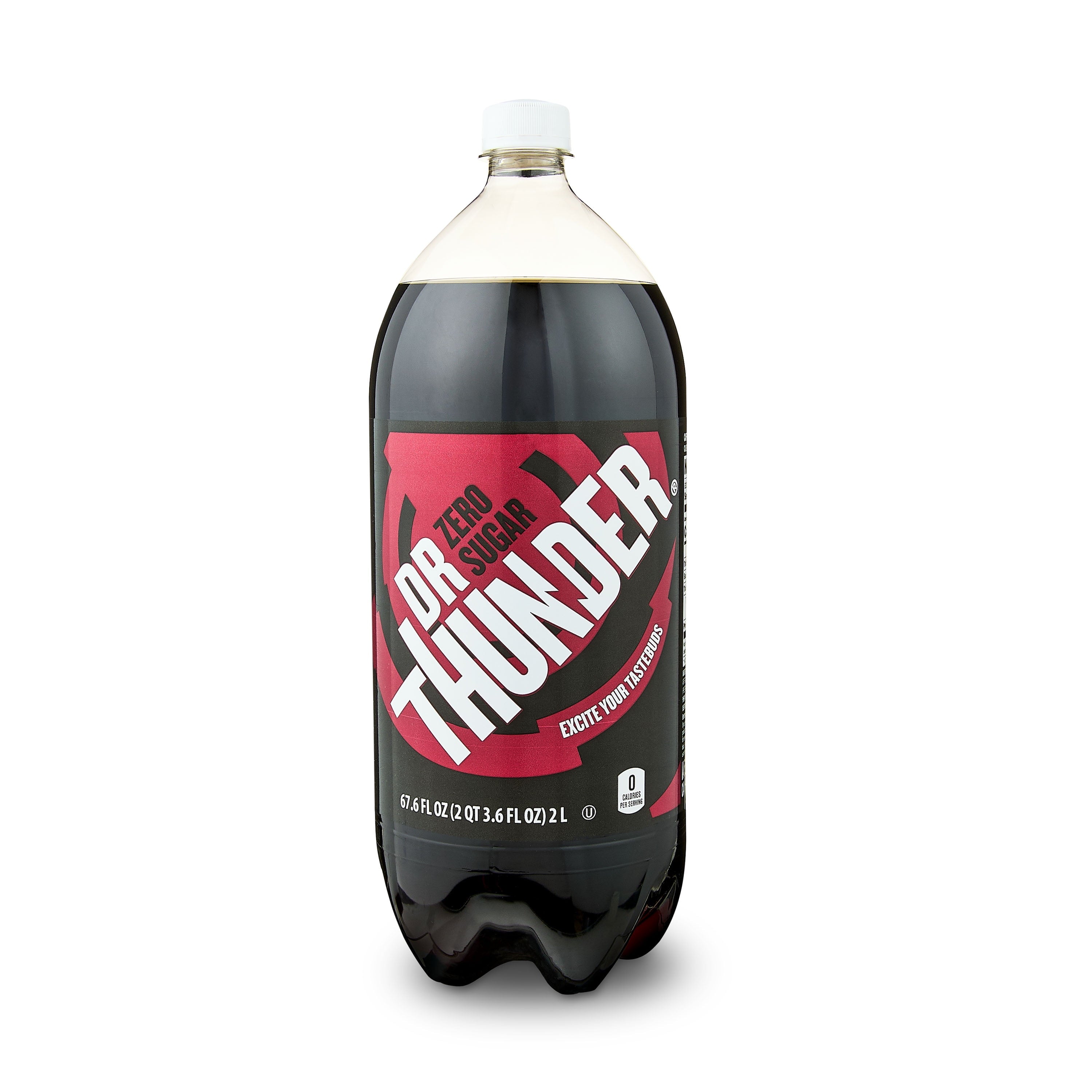 Great Value Dr Thunder Zero Sugar Soda Pop Bottle 2 L