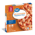 Great Value Thin Crust Pepperoni Frozen Pizza 7.2 Oz
