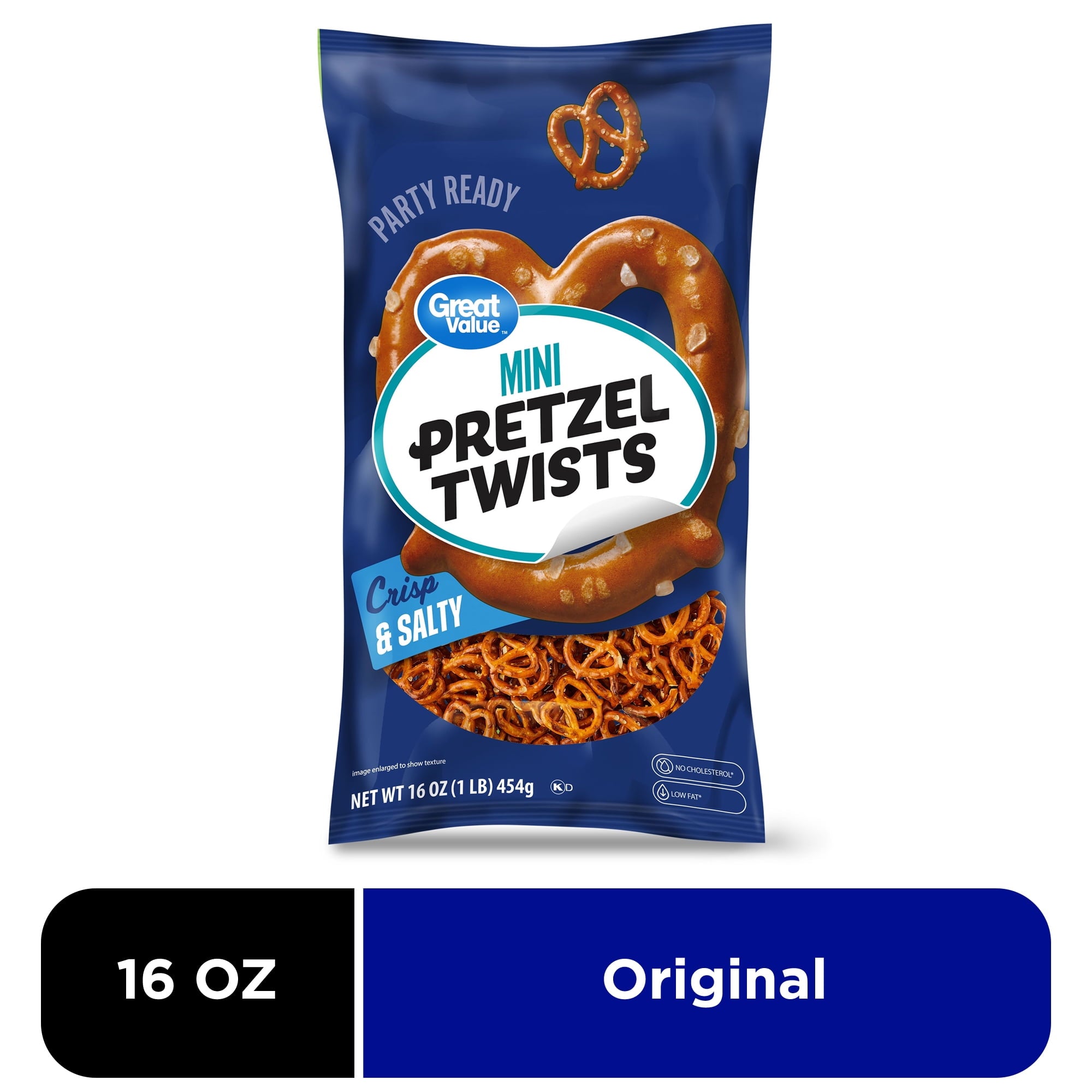 Mini Pretzel Twists 16 Oz 1 Count Great Value