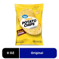 Great Value Salted Original Crunchy Potato Chips, 8 oz