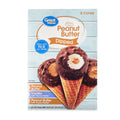 Great Value Peanut Butter Dipped Ice Cream Cones Variety Pack 8 Count 36.8 Oz