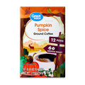 Great Value Pumpkin Spice Naturally Caffeinated Medium Roast Ground Coffee 12 Count