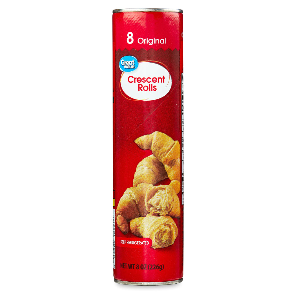 Original Crescent Rolls Dough 8 Oz 8 Count Great Value