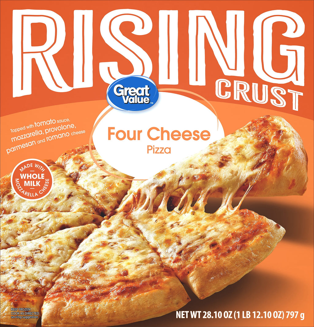 Great Value Rising Crust Cheese Pizza 28.1 Oz Frozen