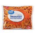 Great Value Seasoned French Fried Potatoes Frozen 32 Oz Bag
