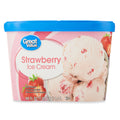Great Value Strawberry Ice Cream 48 Fl Oz