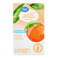 Great Value Sugar-Free Iced Tea with Peach Naturally Decaffeinated Instant Drink Mix 0.07 oz 10 Count