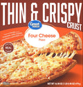 Great Value Thin Crust Four Cheese Frozen Pizza 16.9 Oz