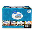 Great Value Unflavored Ground Coffee Pods Variety Pack 24 Count 8.3 oz Box