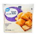 Great Value Yeast Dinner Rolls, 15 oz, 10 Count (Frozen)