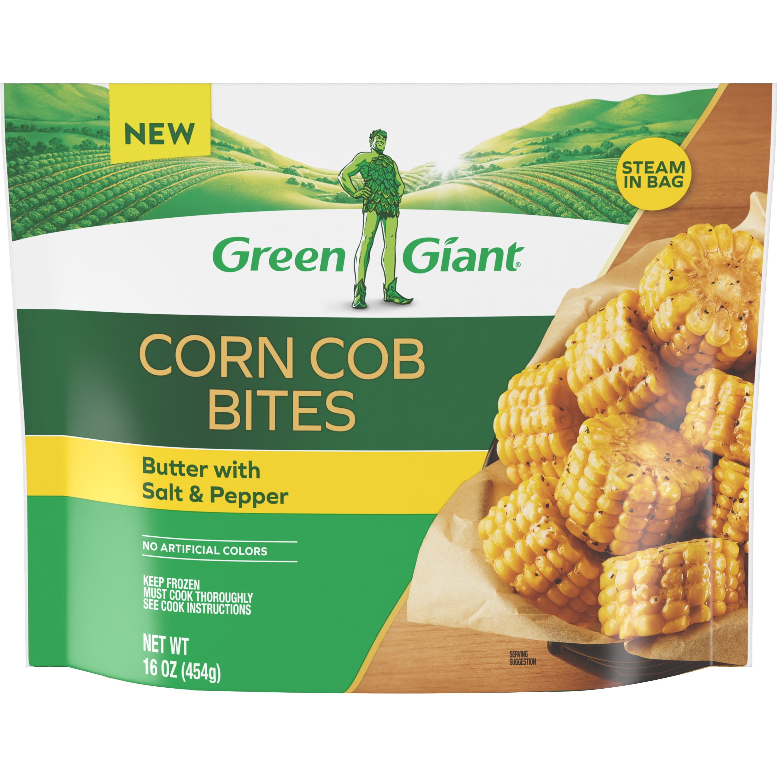 Green Giant Corn Cob Bites Butter Salt & Pepper Frozen 16 Oz