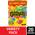 Tropical and Strawberry Fruit Flavored Snacks 16 Oz 20 Count Gushers
