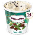 Haagen Dazs Mint Chip Ice Cream 14 Fl Oz Tub