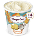 Häagen-Dazs Pineapple Coconut Ice Cream 14 Fl Oz