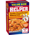 Hamburger Helper Double Cheeseburger Macaroni Value Size Box 9.6 Oz