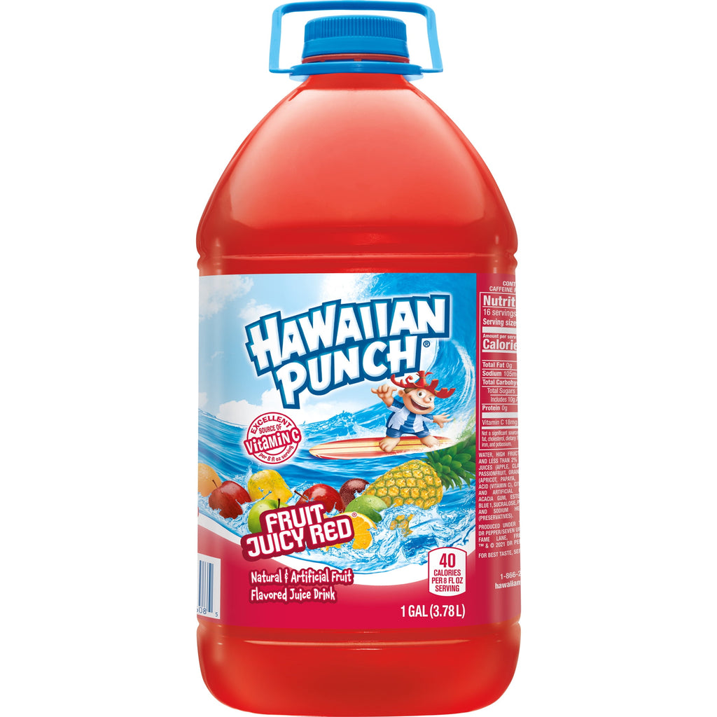 Hawaiian Punch Fruit Juicy Red Juice 128 fl oz Bottle