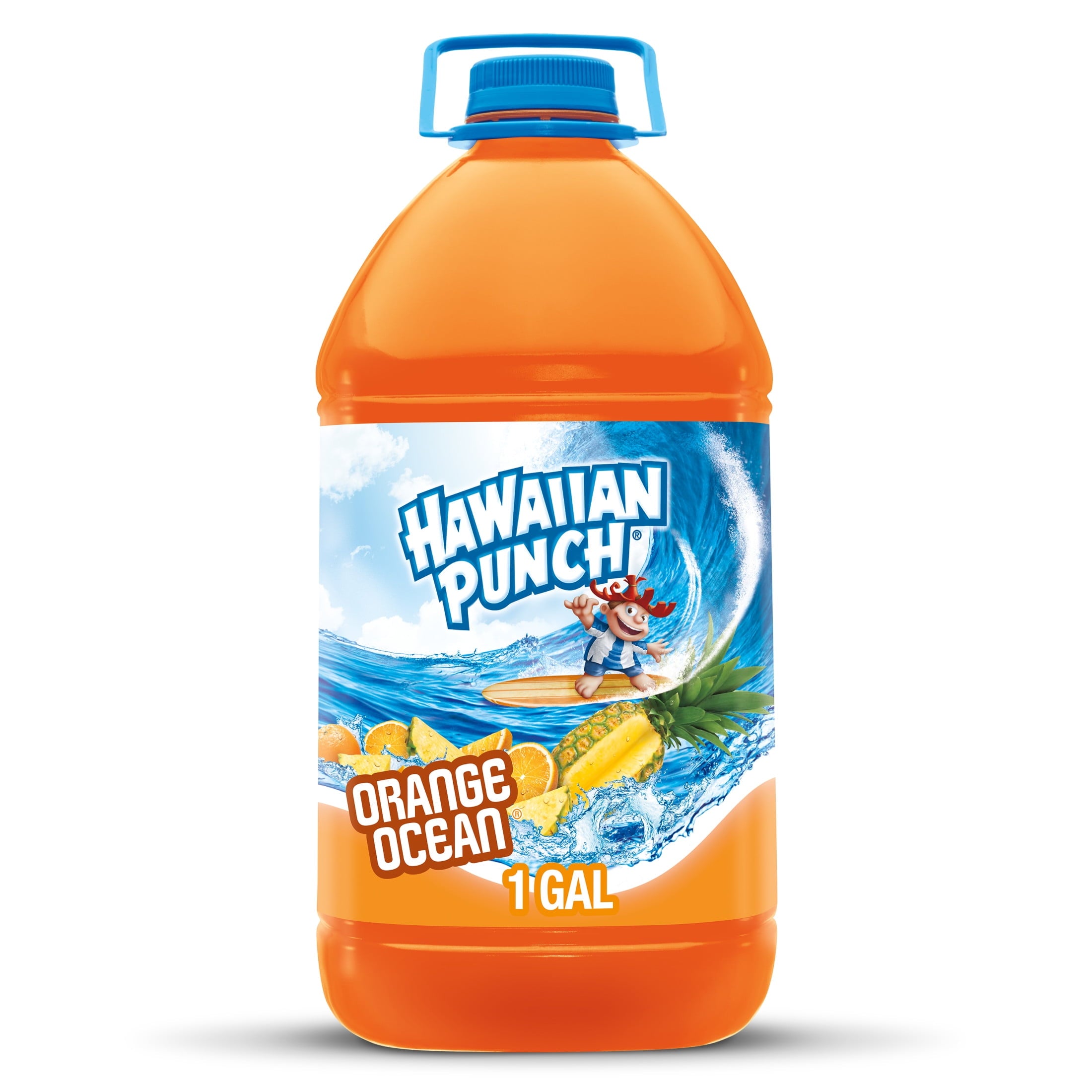 Hawaiian Punch Orange Ocean Fruit Juice Drink 1 gal Bottle