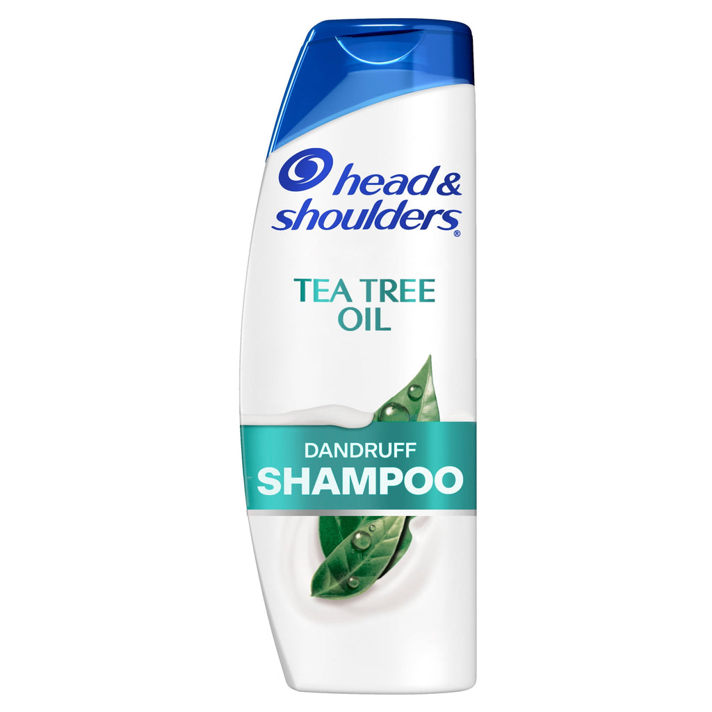 Head & Shoulders Dandruff Shampoo Tea Tree Oil Paraben-Free Anti-Dandruff Cleanser 12.5 fl oz