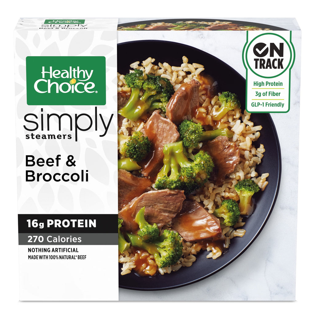 Healthy Choice Simply Steamers Beef & Broccoli Frozen Meal 10 Oz