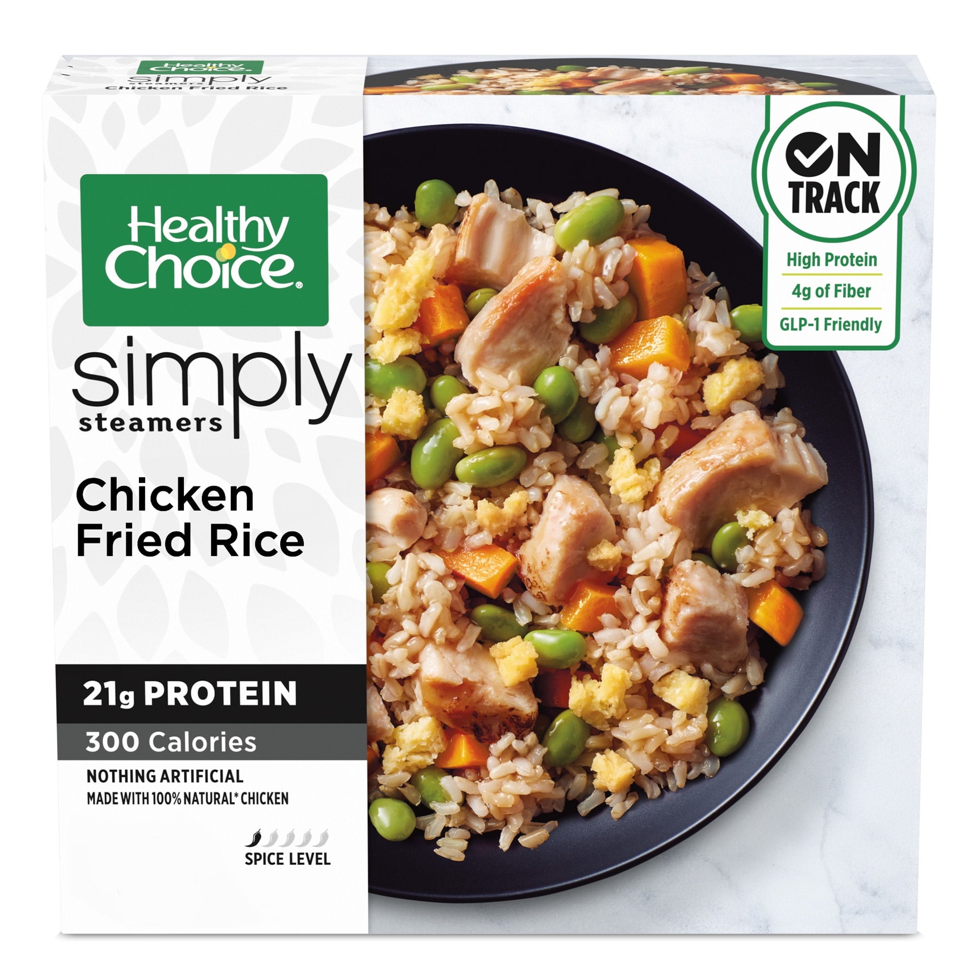Healthy Choice Simply Steamers Chicken Fried Rice Frozen Meal 10 Oz