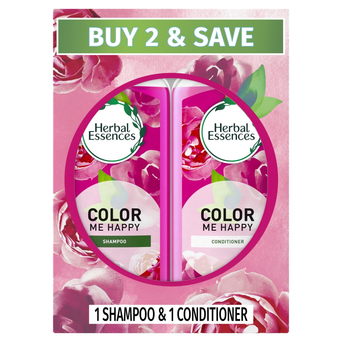Herbal Essences Color Me Happy Shampoo and Conditioner Set for Color-Treated Hair 23.4 fl oz