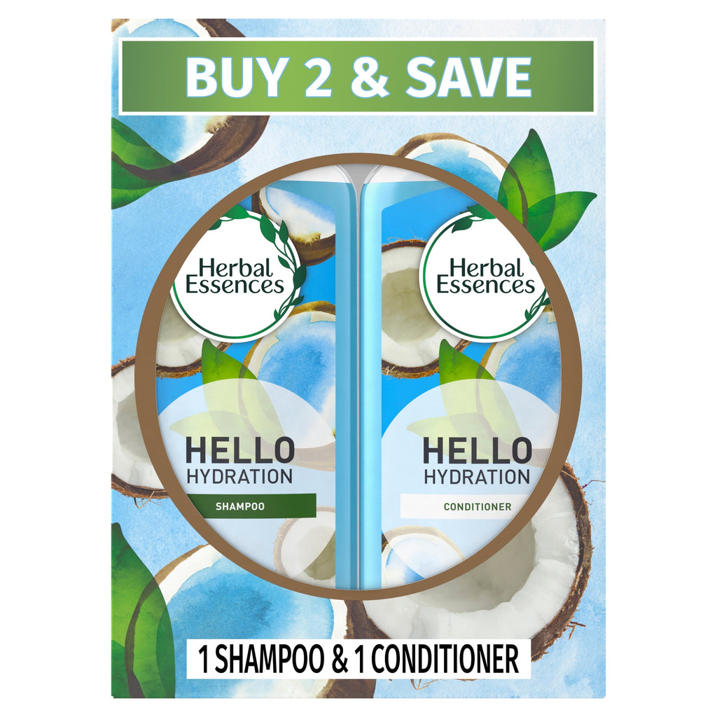 Herbal Essences Hello Hydration Shampoo and Conditioner Set 23.4 fl oz