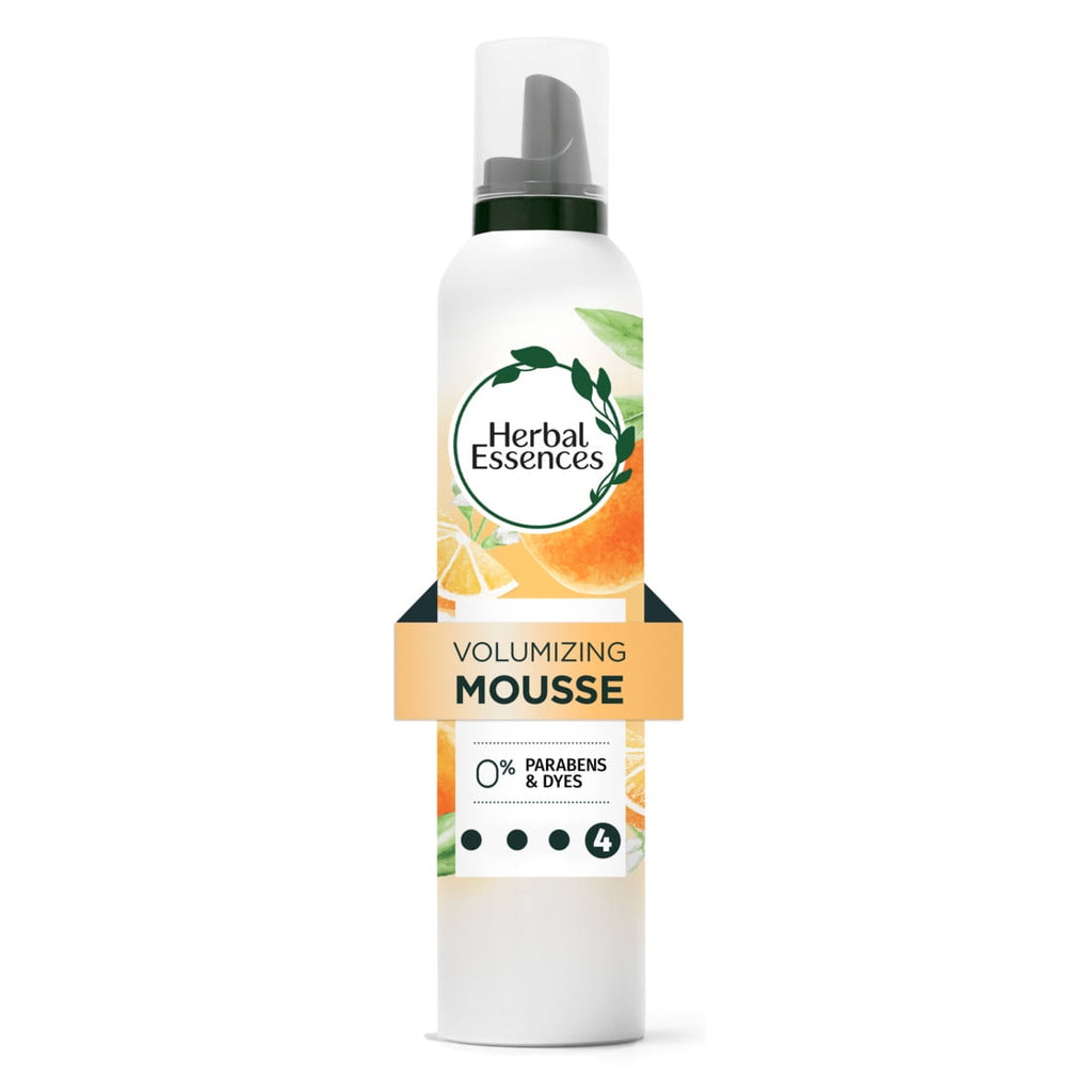 Herbal Essences Volumizing Mousse Weightless Volume All Day Hold For Fine Hair 6.8 fl oz