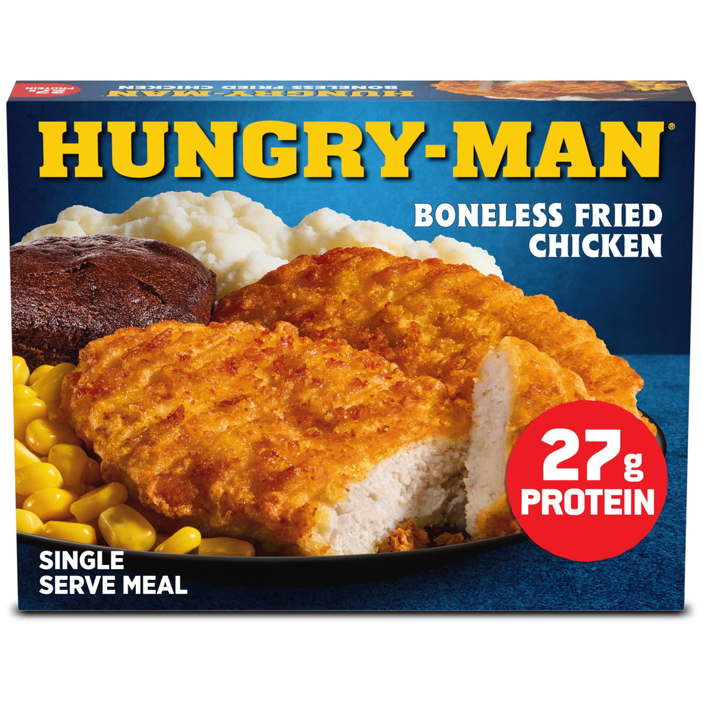 Hungry-Man Boneless Fried Chicken Frozen Meal 16 Oz