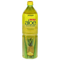 Iberia Pineapple Aloe Vera Drink with Pure Aloe Pulp 50.8 fl oz Bottle