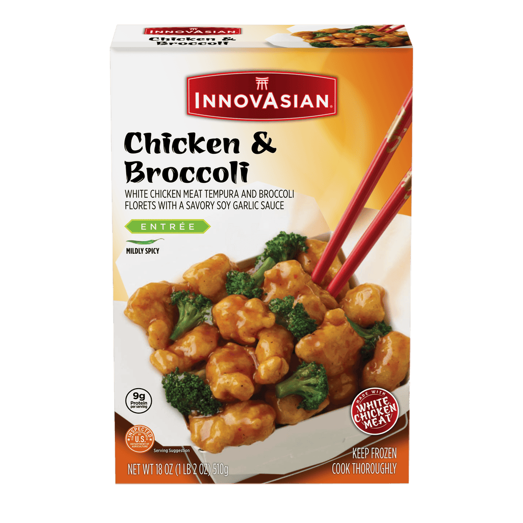 InnovAsian Cuisine Chicken & Broccoli Frozen Meal 18 Oz